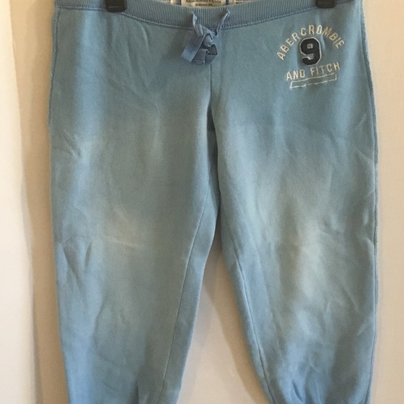 Abercrombie & Fitch Girls Blue Comfy Sweatpants - Picture 2 of 6